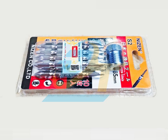 Mũi vít 2 đầu S2 Nizen PH2x65mm  NIZEN | Giá rẻ nhất - Công Ty TNHH Thương Mại Dịch Vụ Đạt Tâm
