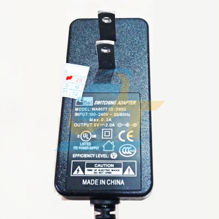 Nguồn Adapter 5V-2A đầu DC 5.5x2.1mm  China | Giá rẻ nhất - Công Ty TNHH Thương Mại Dịch Vụ Đạt Tâm