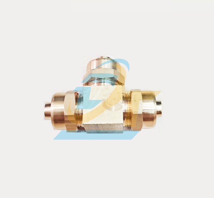 Tê thau siết ống hơi (Nối thau 3 ngã) 12mm  VietNam | Giá rẻ nhất - Công Ty TNHH Thương Mại Dịch Vụ Đạt Tâm