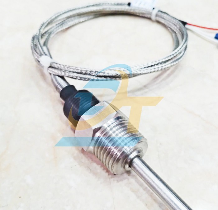 Cảm biến nhiệt độ PT100 3 dây M6x150mm Samil TW-N-PT-0.15-1/2" (1M)  SAMIL | Giá rẻ nhất - Công Ty TNHH Thương Mại Dịch Vụ Đạt Tâm