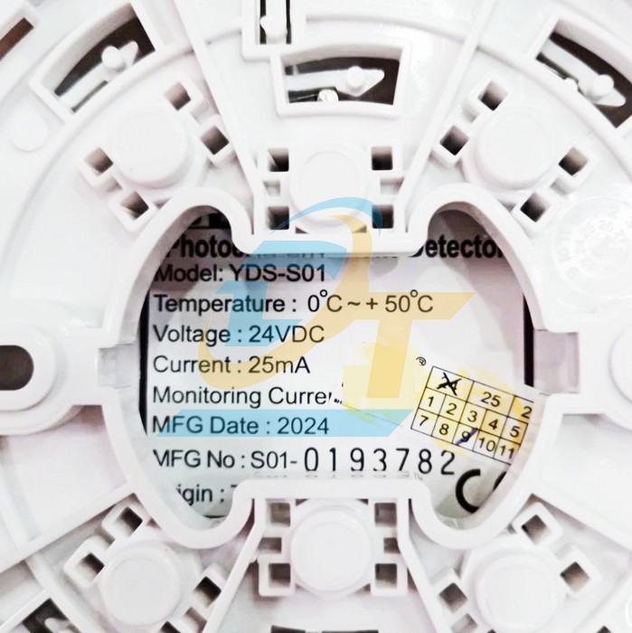 Đầu báo khói quang 24V YunYang YDS-S01  YUNYANG | Giá rẻ nhất - Công Ty TNHH Thương Mại Dịch Vụ Đạt Tâm