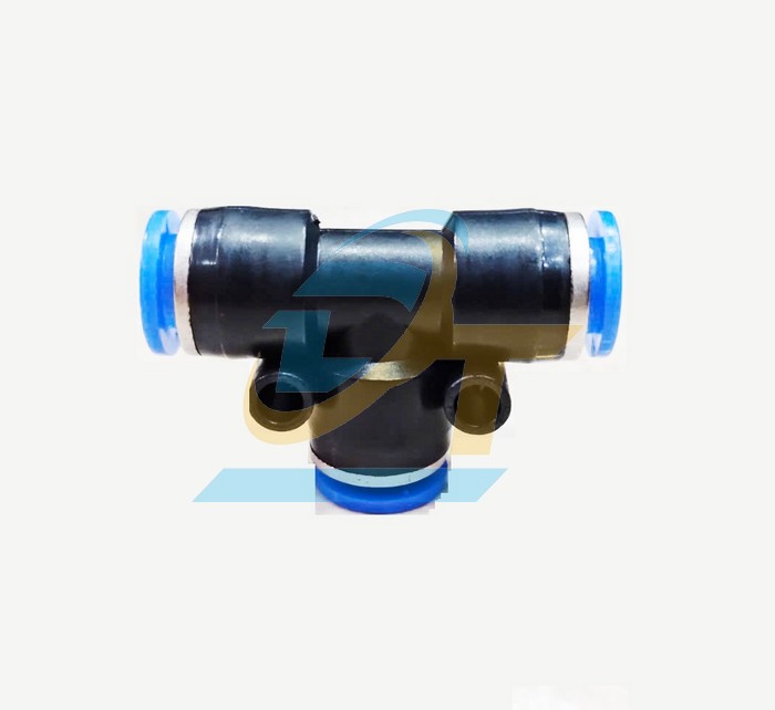 Đầu nối hơi chữ T phi 10mm China PE10  China | Giá rẻ nhất - Công Ty TNHH Thương Mại Dịch Vụ Đạt Tâm