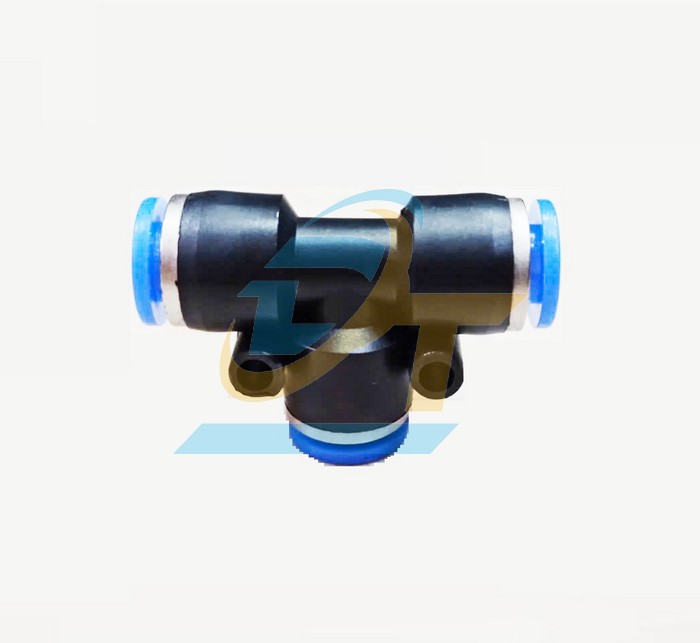 Đầu nối hơi chữ T phi 6mm China PE06  China | Giá rẻ nhất - Công Ty TNHH Thương Mại Dịch Vụ Đạt Tâm
