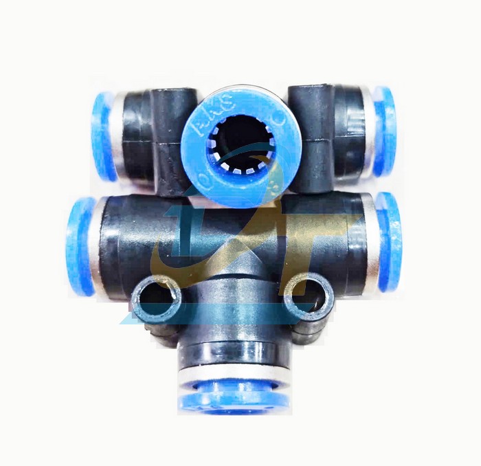 Đầu nối hơi chữ T phi 8mm China PE08  China | Giá rẻ nhất - Công Ty TNHH Thương Mại Dịch Vụ Đạt Tâm