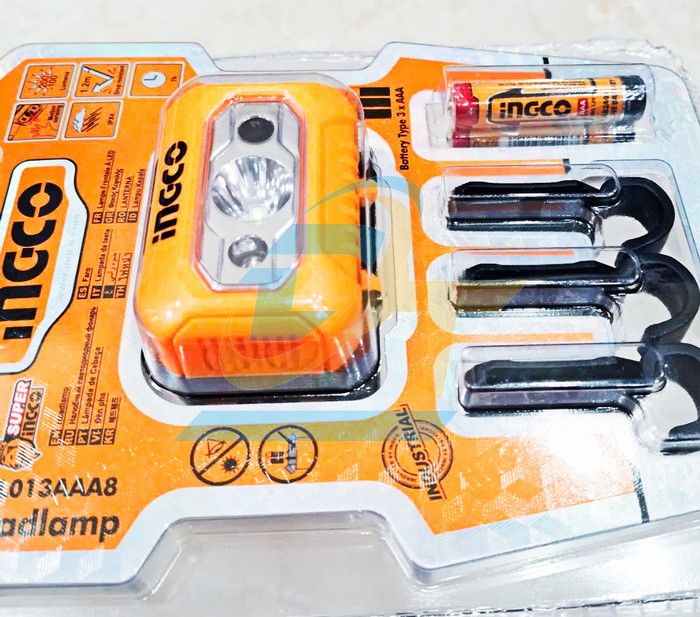 Đèn pin đội đầu dùng pin tiểu Ingco HHL013AAA8 HHL013AAA8 INGCO | Giá rẻ nhất - Công Ty TNHH Thương Mại Dịch Vụ Đạt Tâm