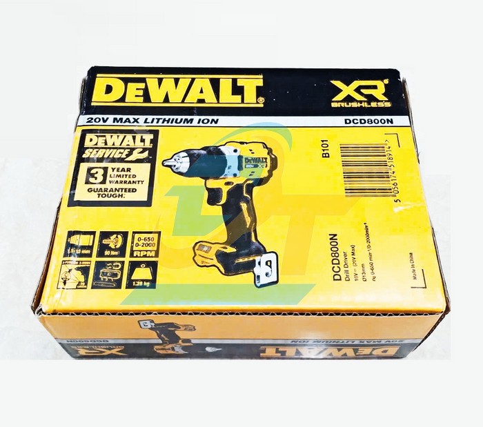 Máy khoan dùng pin 20V Dewalt DCD800 (Không pin sạc)  DEWALT | Giá rẻ nhất - Công Ty TNHH Thương Mại Dịch Vụ Đạt Tâm