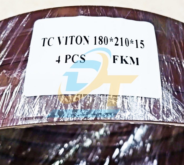 Phớt TC Viton (FKM) chịu dầu chịu nhiệt 180x210x15  VietNam | Giá rẻ nhất - Công Ty TNHH Thương Mại Dịch Vụ Đạt Tâm