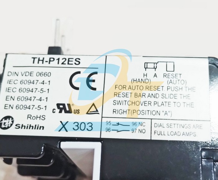 Relay nhiệt Shihlin TH-P12 E 4.4A (3.4A-5.4A) TH-P12 E 4.4A Shihlin | Giá rẻ nhất - Công Ty TNHH Thương Mại Dịch Vụ Đạt Tâm