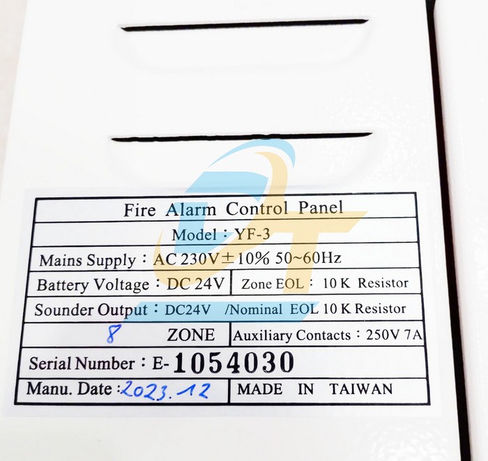 Tủ trung tâm báo cháy 8 kênh YunYang YF-3-8  YUNYANG | Giá rẻ nhất - Công Ty TNHH Thương Mại Dịch Vụ Đạt Tâm