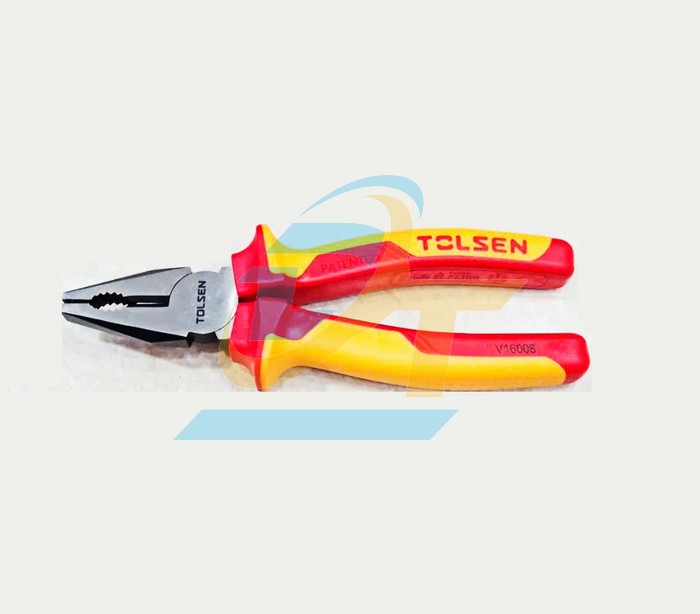 Kìm răng cách điện 8"/200mm Tolsen V16008 V16008 Tolsen | Giá rẻ nhất - Công Ty TNHH Thương Mại Dịch Vụ Đạt Tâm