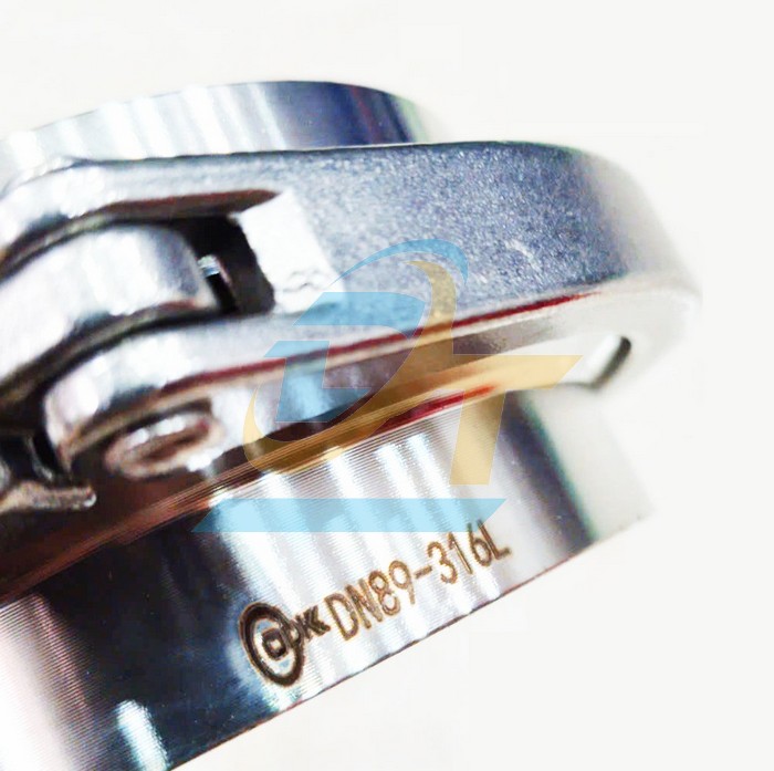 Khớp nối nhanh Clamp vi sinh inox 304 DN80 - Phi 89  VietNam | Giá rẻ nhất - Công Ty TNHH Thương Mại Dịch Vụ Đạt Tâm