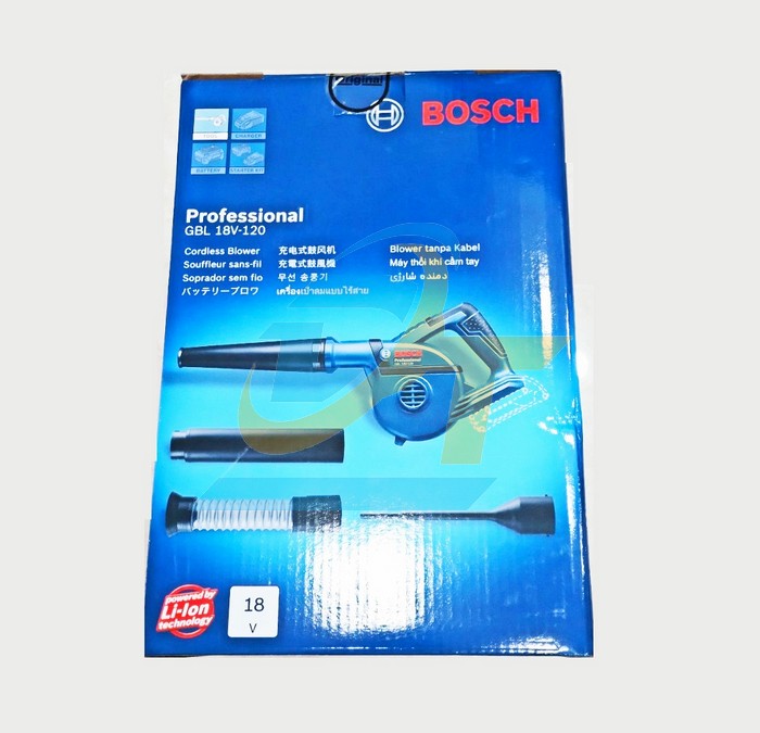 Máy thổi khí dùng pin Bosch GBL 18V-120 (Chưa gồm pin sạc)  Bosch | Giá rẻ nhất - Công Ty TNHH Thương Mại Dịch Vụ Đạt Tâm