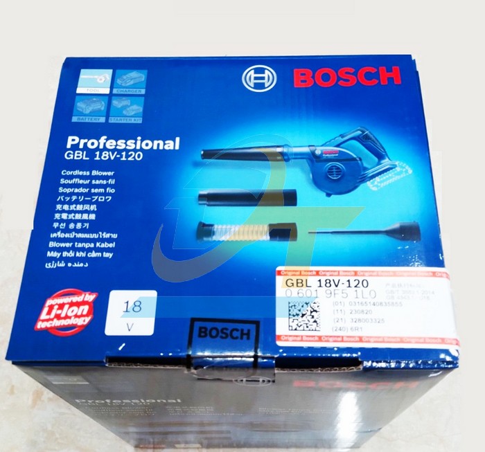 Máy thổi khí dùng pin Bosch GBL 18V-120 (Chưa gồm pin sạc)  Bosch | Giá rẻ nhất - Công Ty TNHH Thương Mại Dịch Vụ Đạt Tâm