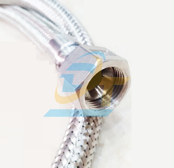 Ống mềm inox 304 1/2"x1200mm (Phi 21) nối ren  VietNam | Giá rẻ nhất - Công Ty TNHH Thương Mại Dịch Vụ Đạt Tâm