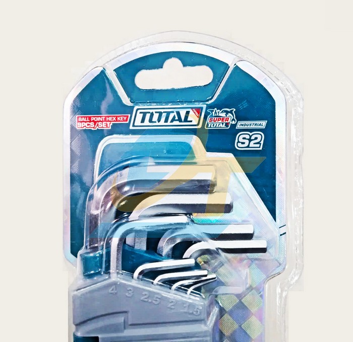 Bộ lục giác bi 9 chi tiết 1.5-10mm Total THT106291  Total | Giá rẻ nhất - Công Ty TNHH Thương Mại Dịch Vụ Đạt Tâm