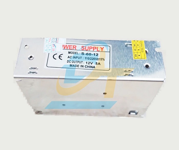 Bộ nguồn tổ ong 12V 5A S-60-12  China | Giá rẻ nhất - Công Ty TNHH Thương Mại Dịch Vụ Đạt Tâm