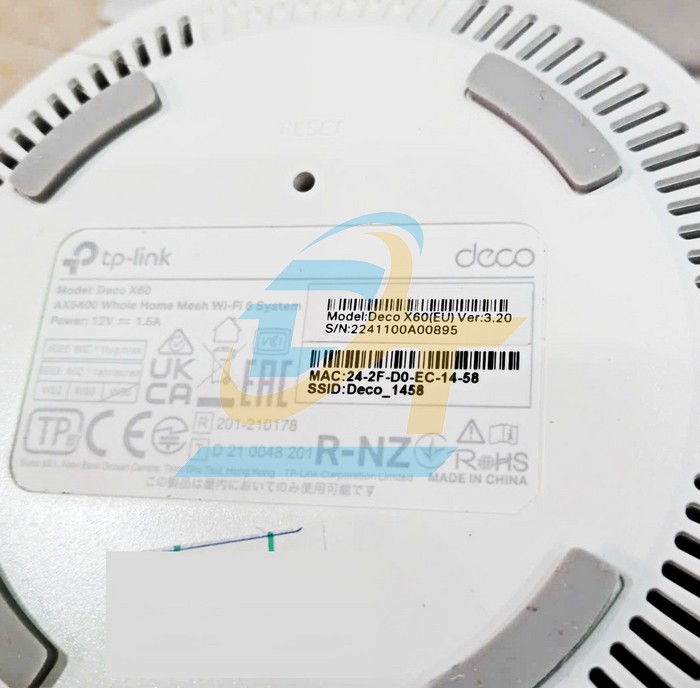 Bộ phát Wifi 6 Mesh Deco X60 (3-pack) TP-Link AX5400  TP-Link | Giá rẻ nhất - Công Ty TNHH Thương Mại Dịch Vụ Đạt Tâm