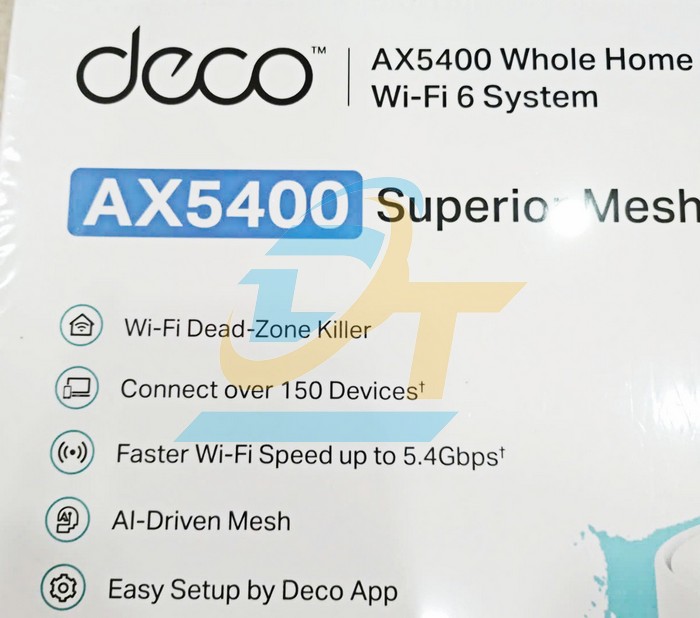 Bộ phát Wifi 6 Mesh Deco X60 (3-pack) TP-Link AX5400  TP-Link | Giá rẻ nhất - Công Ty TNHH Thương Mại Dịch Vụ Đạt Tâm