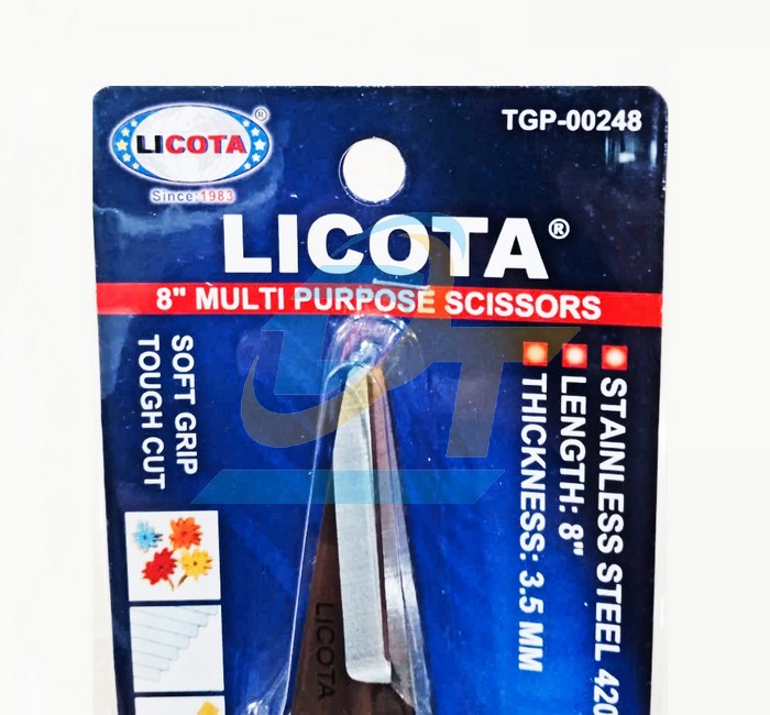 Kéo cắt cành mũi nhọn 8"/200mm Licota TGP-00248  Licota | Giá rẻ nhất - Công Ty TNHH Thương Mại Dịch Vụ Đạt Tâm