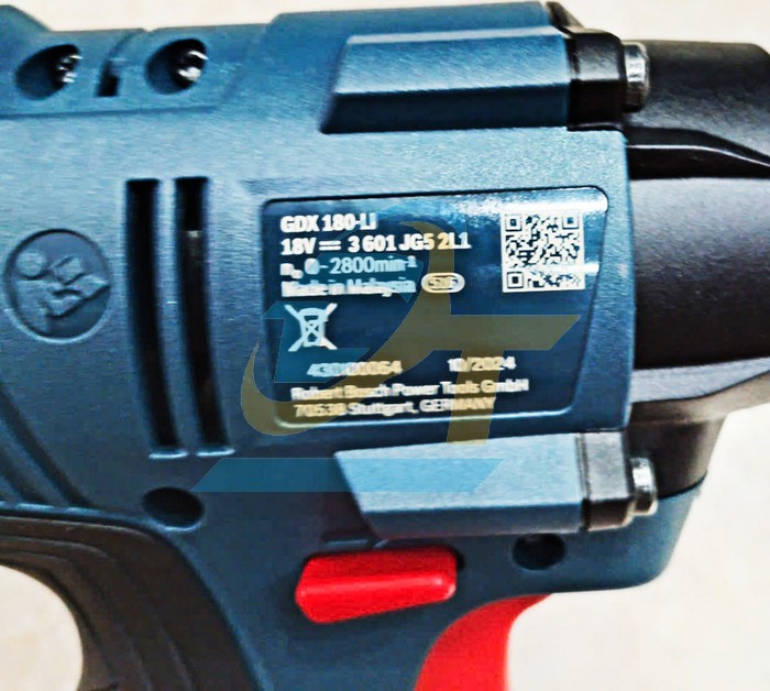 Máy vặn vít động lực dùng pin 18V Bosch GDX 180-LI (Kèm 2 Pin + 1 Sạc)  Bosch | Giá rẻ nhất - Công Ty TNHH Thương Mại Dịch Vụ Đạt Tâm