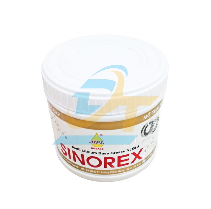 Mỡ chịu nhiệt đa năng Sinorex Grease NLGI 3 (400g)  MPL-Grease | Giá rẻ nhất - Công Ty TNHH Thương Mại Dịch Vụ Đạt Tâm