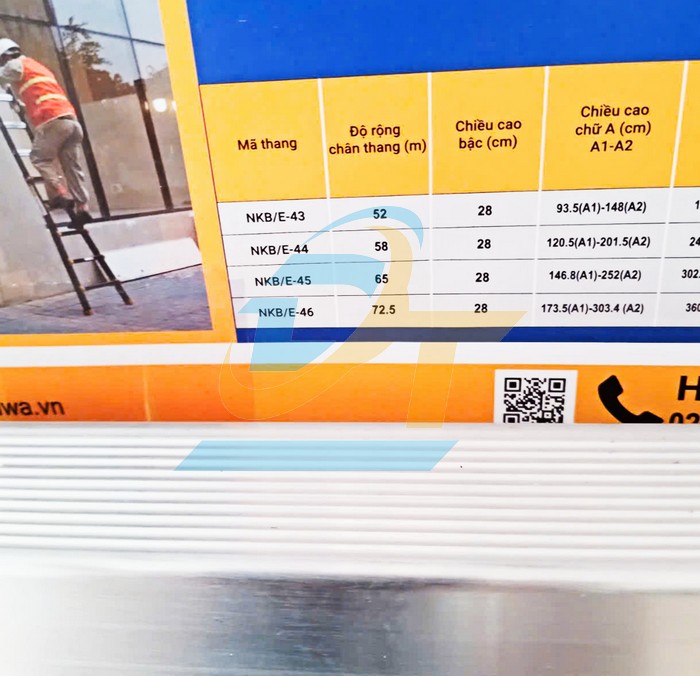 Thang nhôm gấp đa năng Nikawa NKE-44  Nikawa | Giá rẻ nhất - Công Ty TNHH Thương Mại Dịch Vụ Đạt Tâm