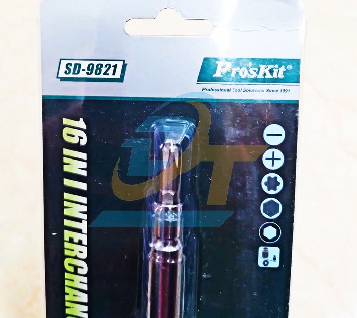 Bộ vít 2 đầu 13 chi tiết Pro'skit SD-9821  Pro'skit | Giá rẻ nhất - Công Ty TNHH Thương Mại Dịch Vụ Đạt Tâm
