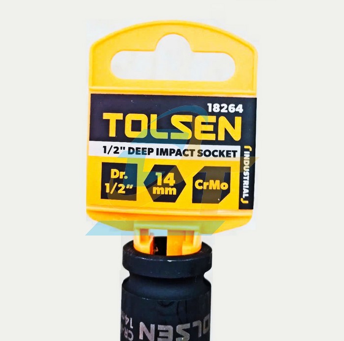 Đầu tuýp dài 1/2'' ra lục giác 14mm Tolsen 18264  Tolsen | Giá rẻ nhất - Công Ty TNHH Thương Mại Dịch Vụ Đạt Tâm