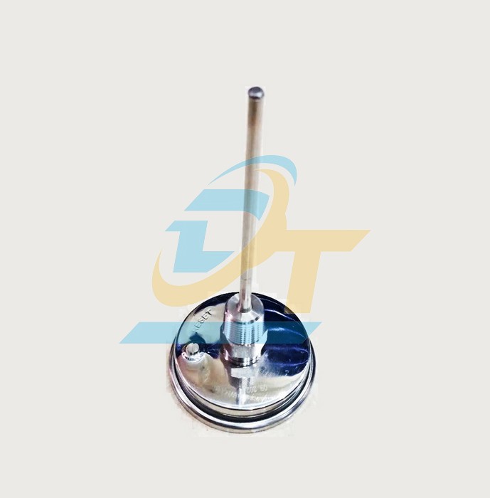 Đồng hồ đo nhiệt độ 75mm 100 độ Deawon ren 21mm (Vỏ thép, Chân sau cảm ứng inox 304 dài 132mm)  DAEWON | Giá rẻ nhất - Công Ty TNHH Thương Mại Dịch Vụ Đạt Tâm