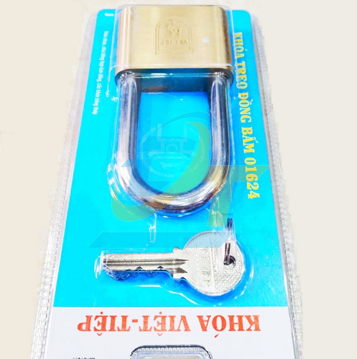 Khóa treo đồng bấm càng dài 6F Việt Tiệp VT01624  VietTiep | Giá rẻ nhất - Công Ty TNHH Thương Mại Dịch Vụ Đạt Tâm