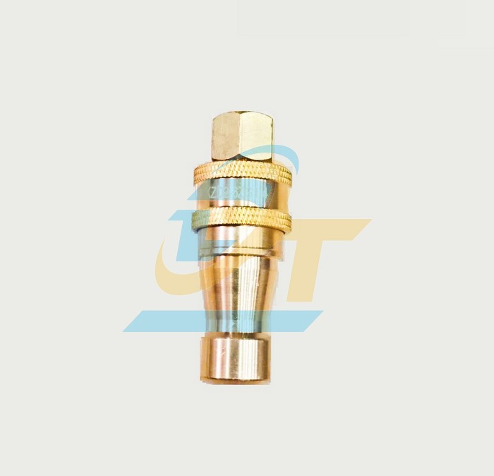 Khớp nối nhanh thủy lực đồng thau KZD 1/4" - 13mm (Đực - Cái)  China | Giá rẻ nhất - Công Ty TNHH Thương Mại Dịch Vụ Đạt Tâm