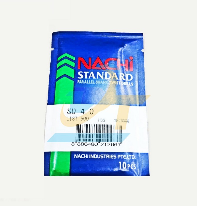Mũi khoan sắt List 500 Nachi 4mm  Nachi | Giá rẻ nhất - Công Ty TNHH Thương Mại Dịch Vụ Đạt Tâm