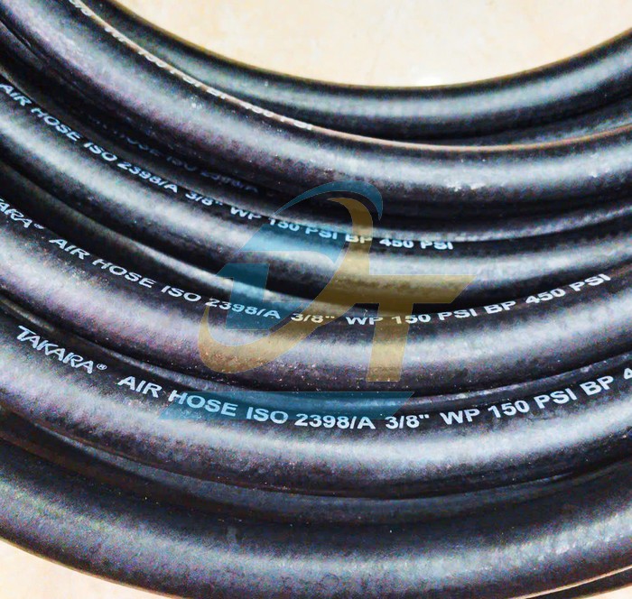 Ống tuy ô thủy lực 1 lớp bố Takara 3/8"x15M bấm 2 đầu ren trong 14 côn lõm  TAKARA | Giá rẻ nhất - Công Ty TNHH Thương Mại Dịch Vụ Đạt Tâm