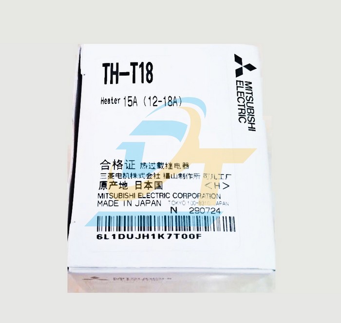 Relay nhiệt 12-18A Mitsubishi TH-T18 15A  MITSUBISHI | Giá rẻ nhất - Công Ty TNHH Thương Mại Dịch Vụ Đạt Tâm