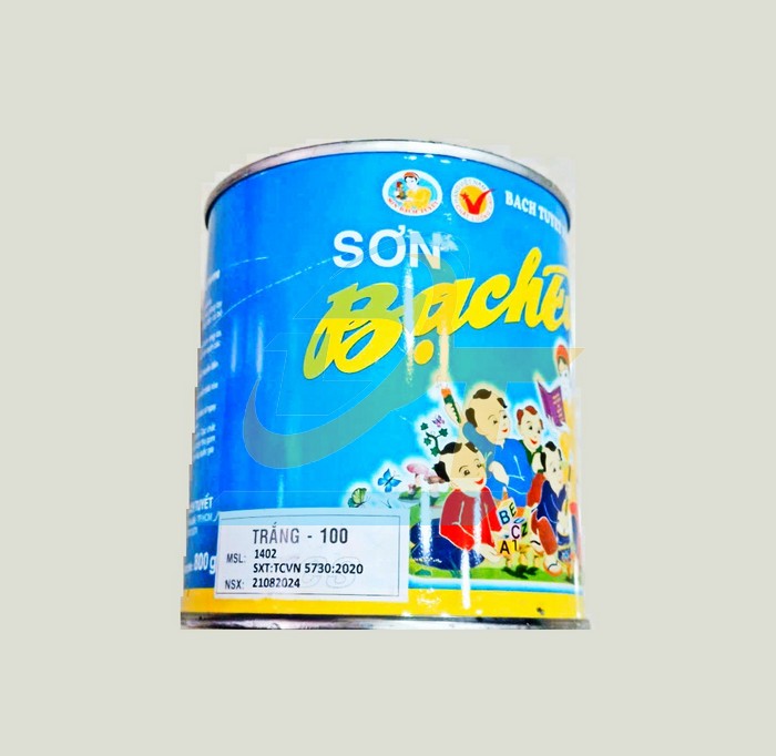 Sơn Alkyd (bóng) Bạch Tuyết - Màu trắng 100 (0.8kg)  BachTuyet | Giá rẻ nhất - Công Ty TNHH Thương Mại Dịch Vụ Đạt Tâm
