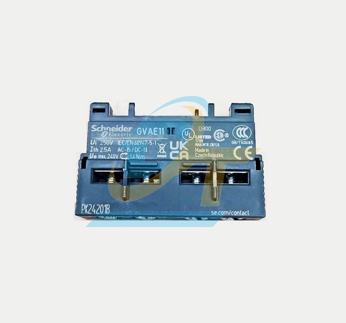 Tiếp điểm phụ Schneider GVAE11  SCHNEIDER | Giá rẻ nhất - Công Ty TNHH Thương Mại Dịch Vụ Đạt Tâm
