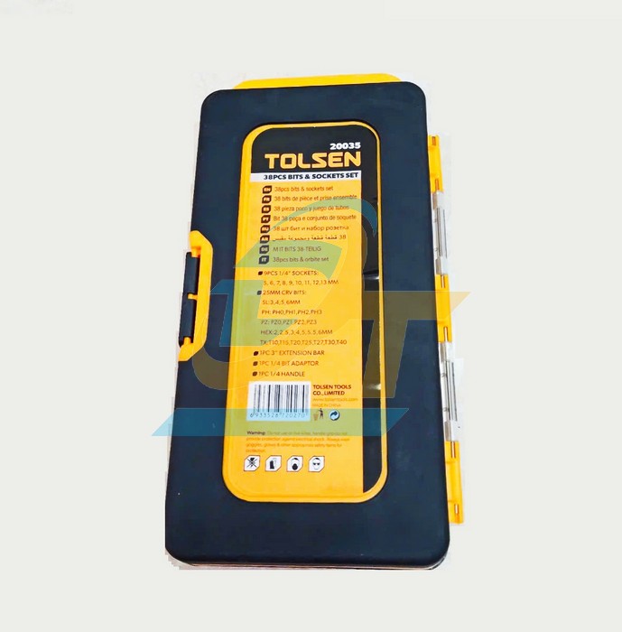 Bộ vít tuýp 38 cây Tolsen 20035 20035 Tolsen | Giá rẻ nhất - Công Ty TNHH Thương Mại Dịch Vụ Đạt Tâm