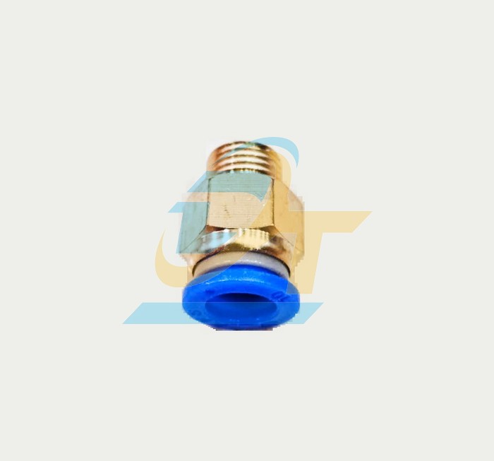 Đầu nối hơi thẳng ren ngoài 13 ống 10 China PC10-02  China | Giá rẻ nhất - Công Ty TNHH Thương Mại Dịch Vụ Đạt Tâm