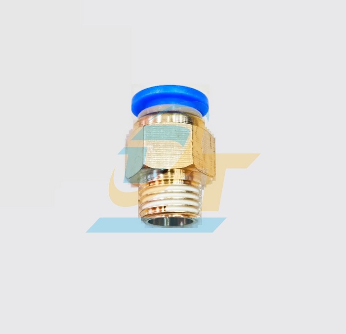 Đầu nối hơi thẳng ren ngoài 13 ống 10 China PC10-02  China | Giá rẻ nhất - Công Ty TNHH Thương Mại Dịch Vụ Đạt Tâm