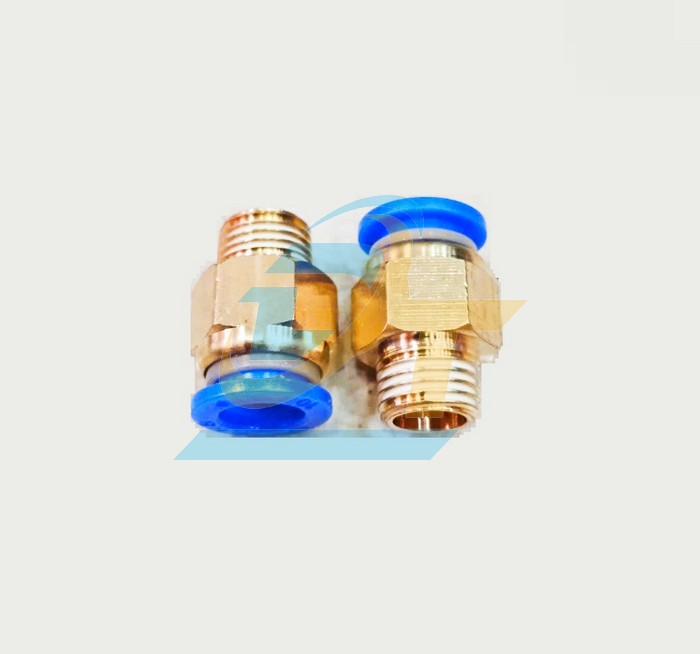 Đầu nối hơi thẳng ren ngoài 13 ống 10 China PC10-02  China | Giá rẻ nhất - Công Ty TNHH Thương Mại Dịch Vụ Đạt Tâm