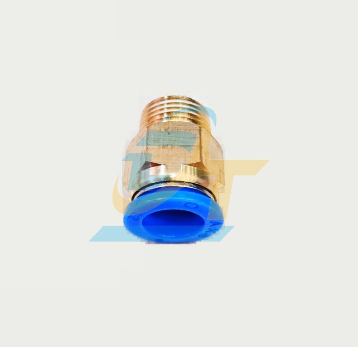Đầu nối hơi thẳng ren ngoài 17 ống 12 China PC12-03  China | Giá rẻ nhất - Công Ty TNHH Thương Mại Dịch Vụ Đạt Tâm