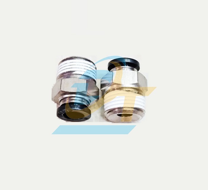 Đầu nối hơi thẳng ren ngoài 17 ống 8 Airtac PC803D PC803D Airtac | Giá rẻ nhất - Công Ty TNHH Thương Mại Dịch Vụ Đạt Tâm