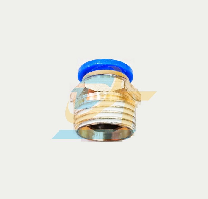 Đầu nối hơi thẳng ren ngoài 21 ống 12 China PC12-04  China | Giá rẻ nhất - Công Ty TNHH Thương Mại Dịch Vụ Đạt Tâm