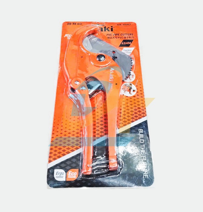 Kéo cắt ống nhựa PVC 63mm Asaki AK-0087  Asaki | Giá rẻ nhất - Công Ty TNHH Thương Mại Dịch Vụ Đạt Tâm