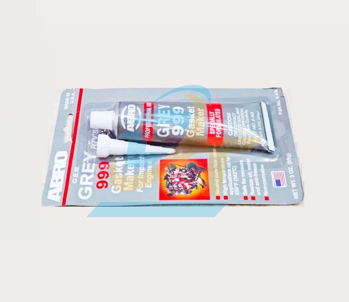 Keo thế ron chịu nhiệt màu xám ABRO Grey 999 Gasket Maker 85g  ABRO | Giá rẻ nhất - Công Ty TNHH Thương Mại Dịch Vụ Đạt Tâm