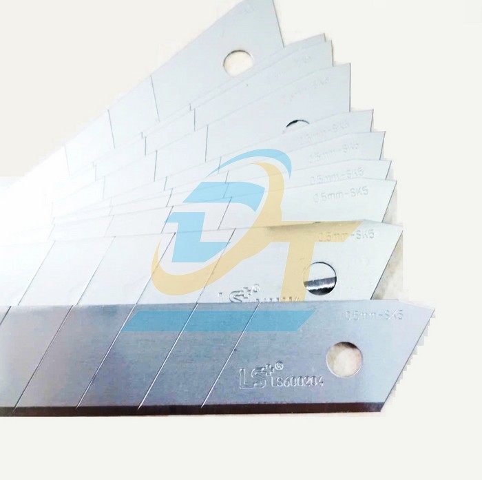 Lưỡi dao rọc giấy thép SK5 0.5x18x110mm LS+ LS600204  LS+ | Giá rẻ nhất - Công Ty TNHH Thương Mại Dịch Vụ Đạt Tâm