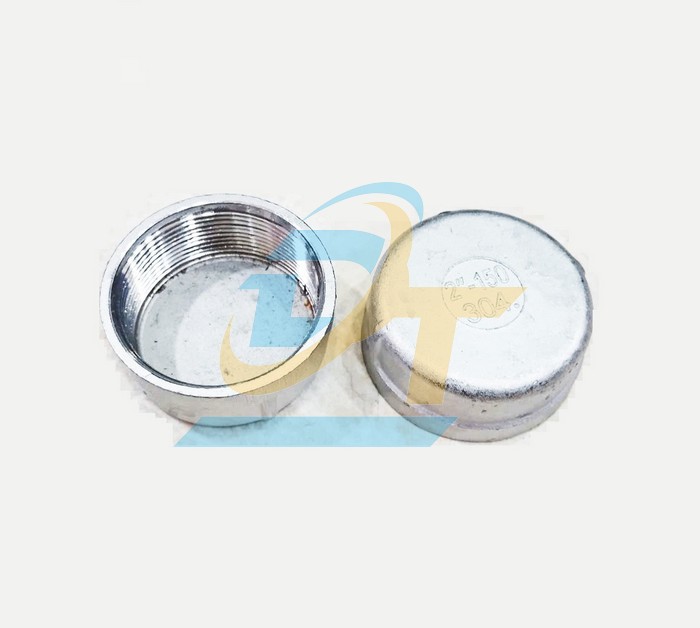 Nắp bít ren trong inox 304 DN50 - Phi 60  VietNam | Giá rẻ nhất - Công Ty TNHH Thương Mại Dịch Vụ Đạt Tâm