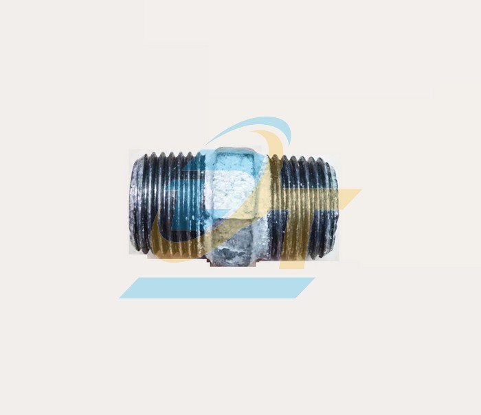 Nối 2 đầu ren ngoài (kép ren) mạ kẽm DN15 - Phi 21  VietNam | Giá rẻ nhất - Công Ty TNHH Thương Mại Dịch Vụ Đạt Tâm