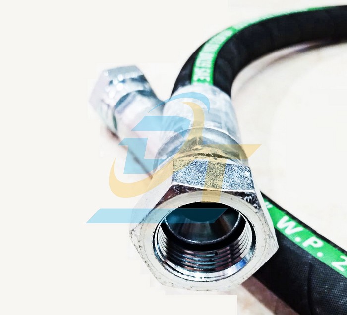 Ống tuy ô thủy lực 2 lớp bố 3/4"x2M bấm 2 đầu ren trong 27 côn lõm  VietNam | Giá rẻ nhất - Công Ty TNHH Thương Mại Dịch Vụ Đạt Tâm