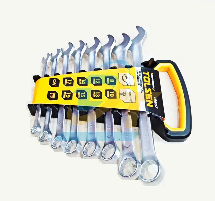 Bộ cờ lê vòng miệng 8 chi tiết 8-19mm Tolsen 15887  Tolsen | Giá rẻ nhất - Công Ty TNHH Thương Mại Dịch Vụ Đạt Tâm